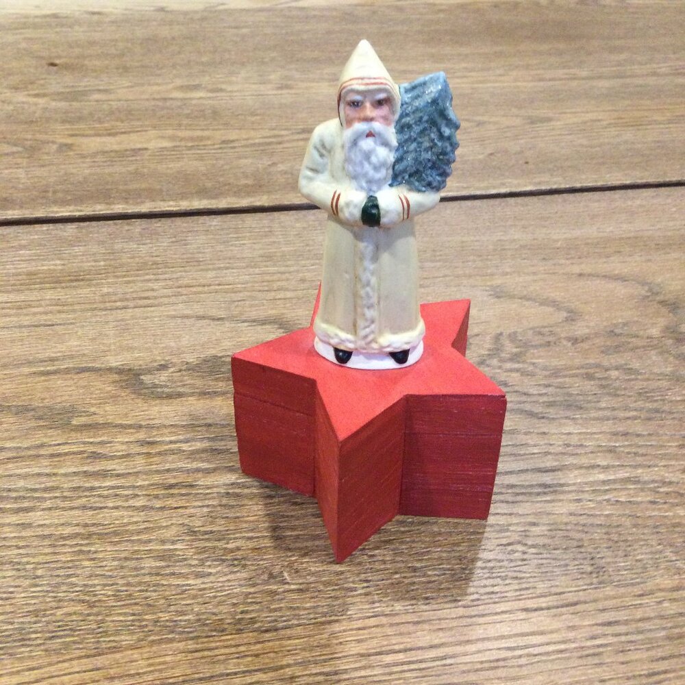 Father Christmas or Santa Claus trinket box